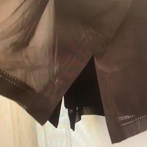 Sexy sheet overlay black skirt - Picture 2 of 3